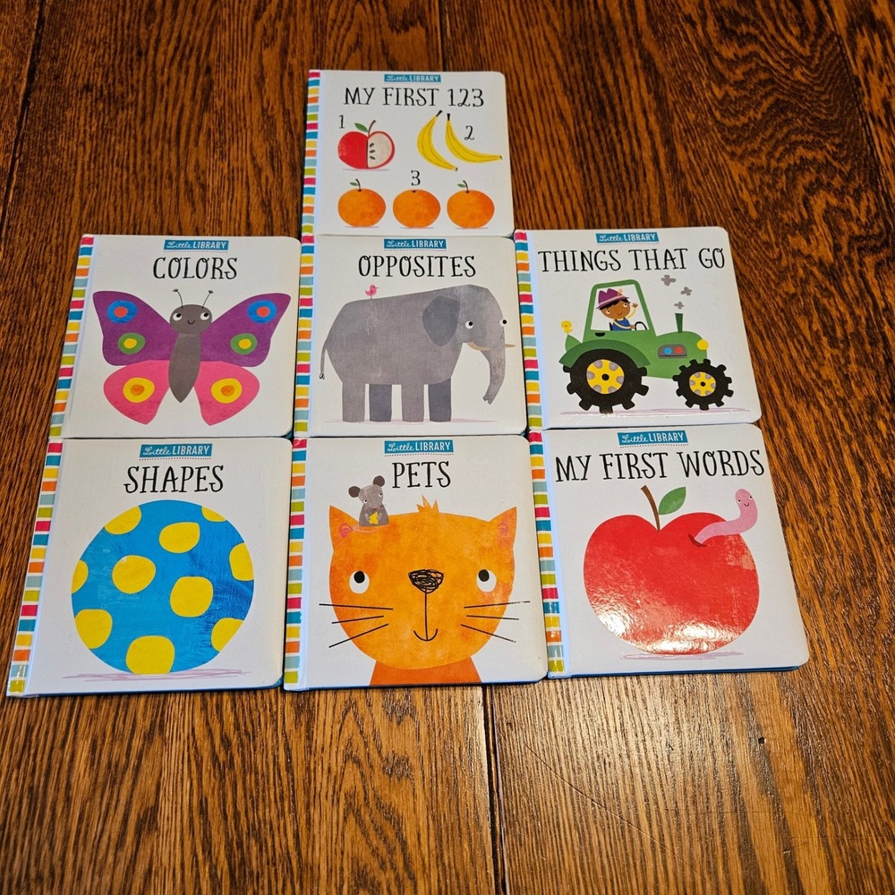 Scholastic Little Library collection Board Book Set 7 Early Learning